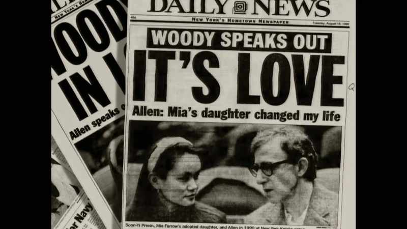 One day after Woody Allen acknowledged