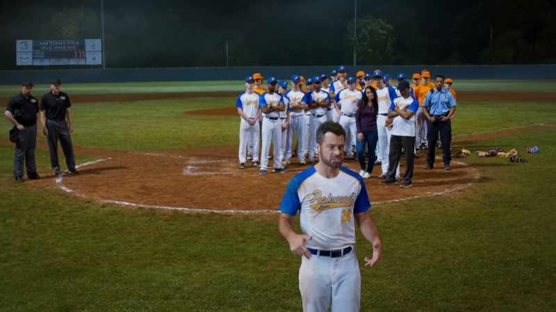 One day, on a ball field just like this