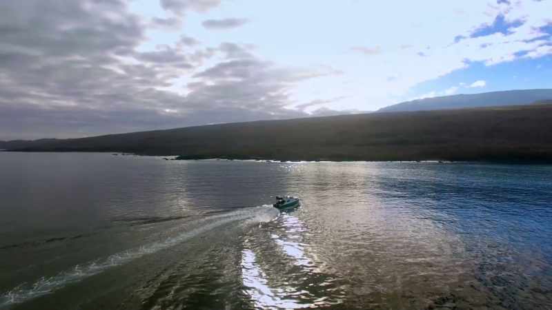 One destination was the Galapagos islands