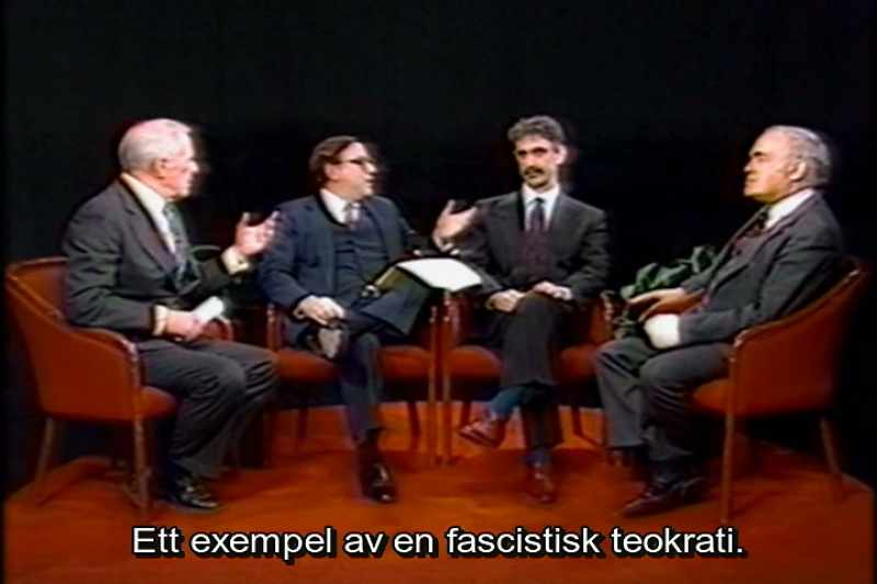 One example, one example of a fascist theocracy