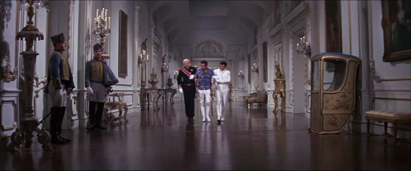 One good thing when one was young you could play along the corridors