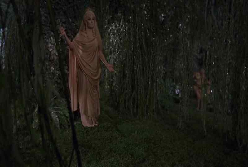 One like Actaeon peeping through the grove