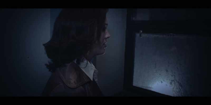 One night she managed to break the window