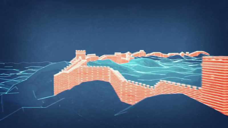 One of the best known is Hadrian's Wall