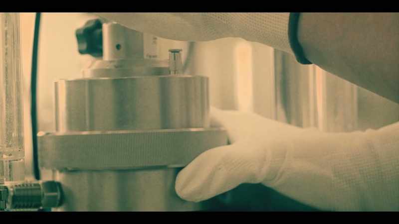 One of the samples showed isotope ratios