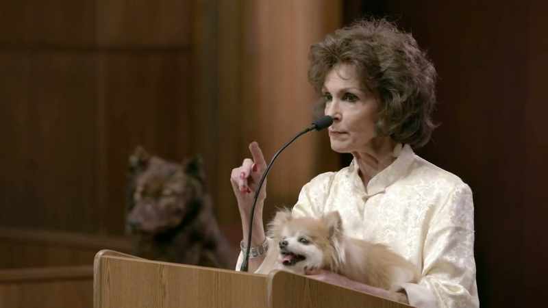 One of them, Georgette channels a dead squirrel
