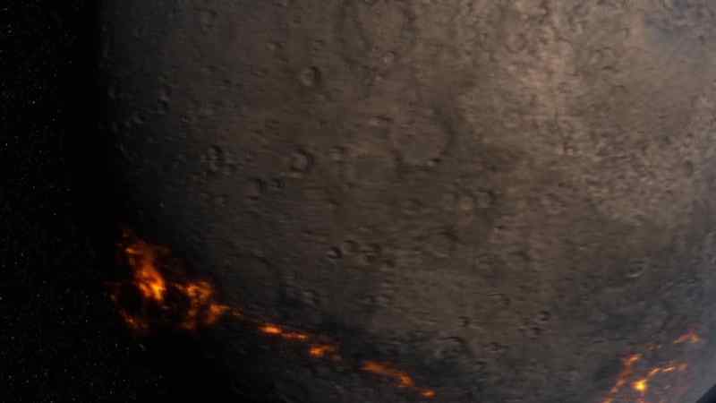 ONE OF THEM IS A MARS-SIZED PLANET CALLED THEIA