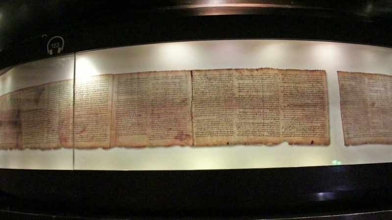 One scroll in particular revealed