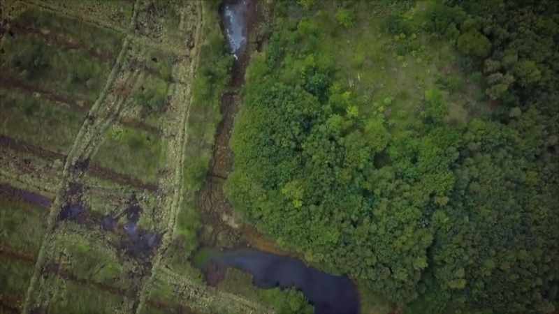 One section, Chat Moss, lies directly on the route between the