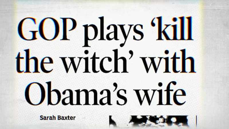 One television network referred to her as