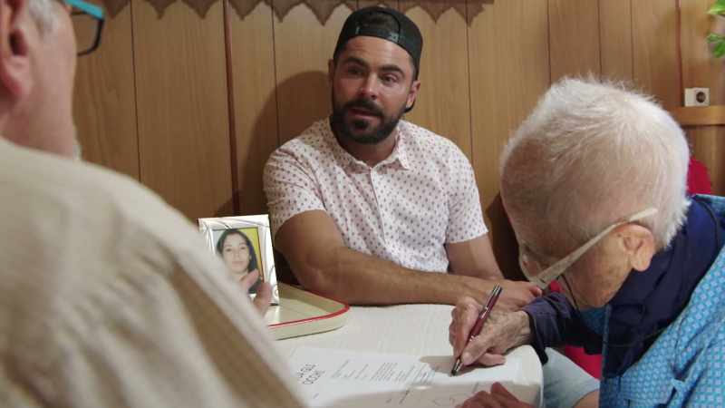 One-third of centenarians are not able at all to do the test