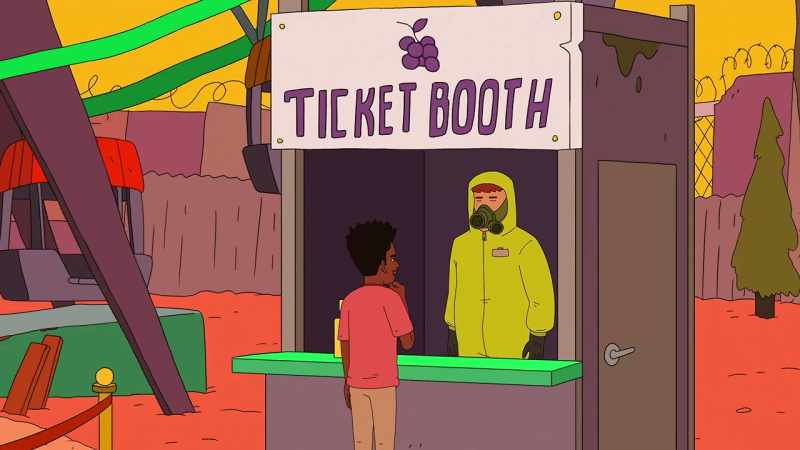 One ticket for the Ferris wheel