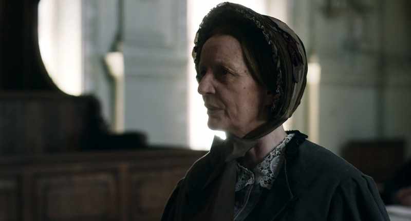 One time she slept with an Austrian soldier