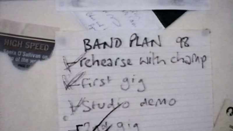 One is to get a drummer. [laughs]