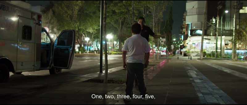 One, two, three, four, five