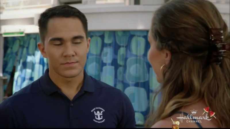 One very handsome cruise director perhaps?