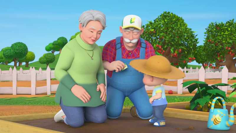 One watermelon seed for JJ to plant