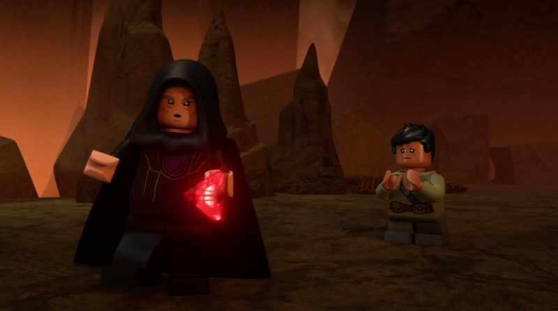 One who is strong with the Force. -(RUMBLING)