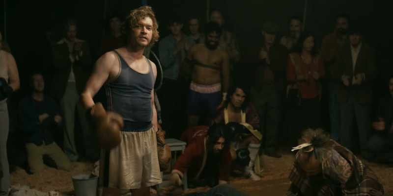 ONLOOKER: Come and throw a punch, you wanker!
