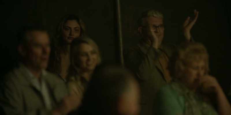 (ONLOOKERS CHEER)