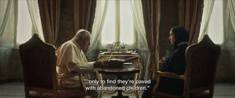 Only to find they're paved with abandoned children