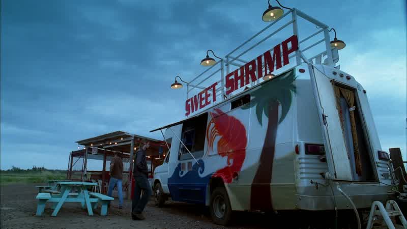 Only two choices: Shrimp in mild sauce, shrimp in hot sauce