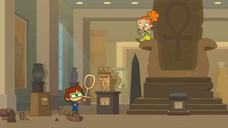 Ooh! Break that! (Clank)