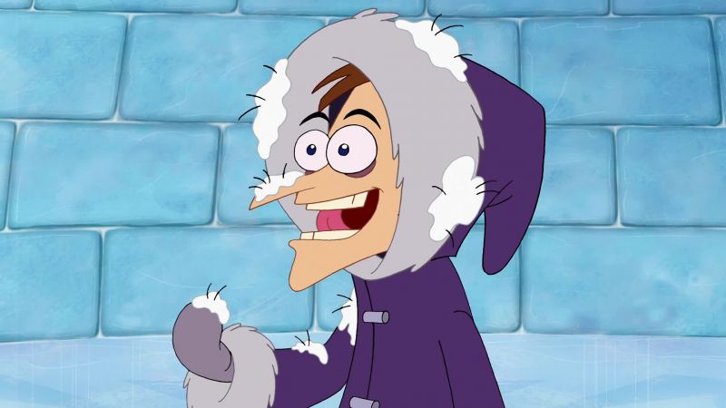 Ooh, it's all marshmallowy and hairy