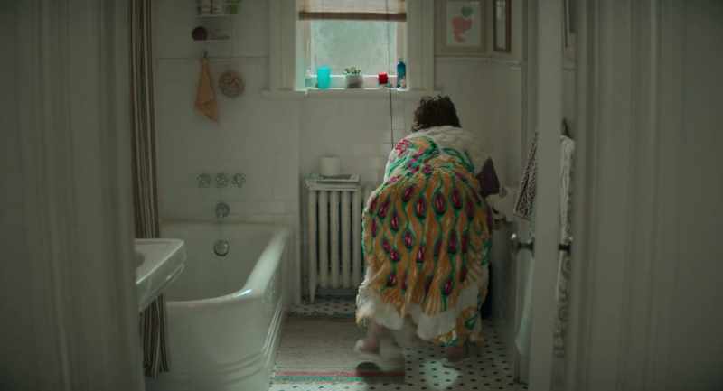 Ooh. That's nice. -[toilet flushes]