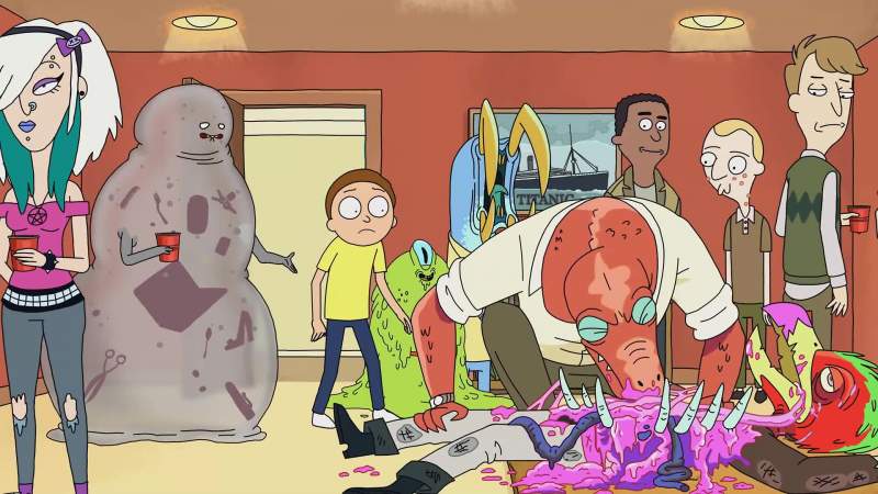 Ooh That's why you never invite a floopy doop