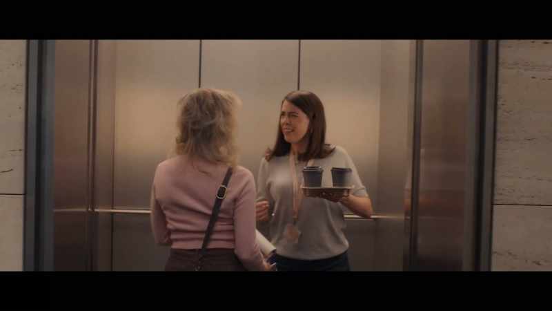 Ooh. Three, please. - [Elevator] Three