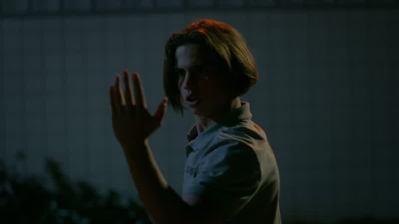 Ooh! - What, ninja boy teach you some karate or something?