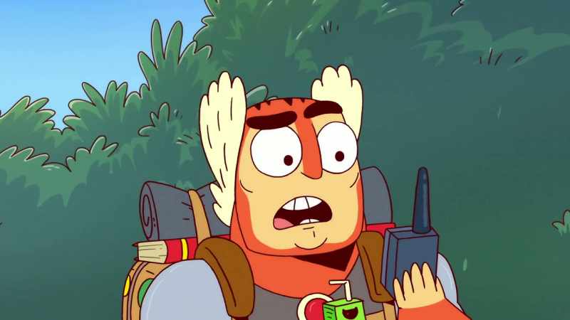 Oops, uh-oh. You're breaking up, Tygra. [grunts]