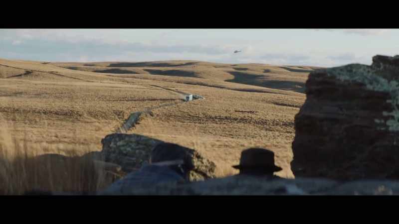 Open country, choppers, nowhere to hide