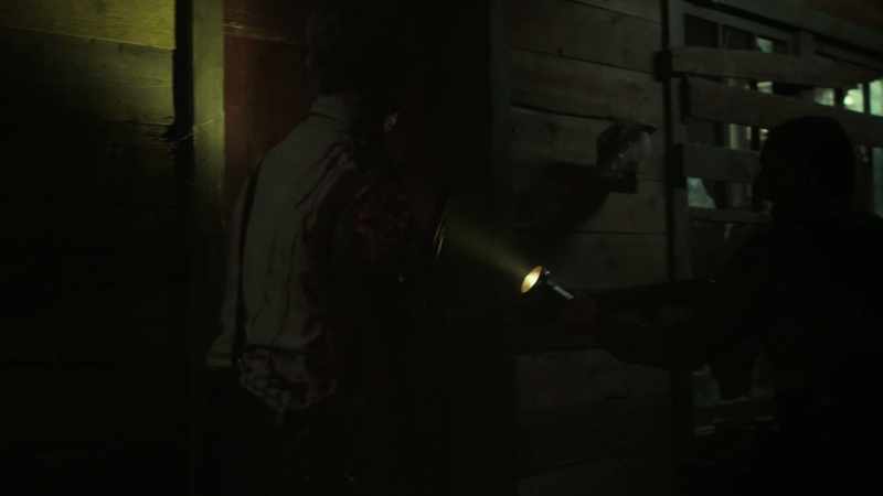 Open this fucking door! Stay back!