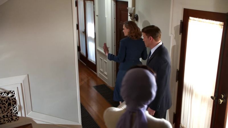 Open the closet and get in