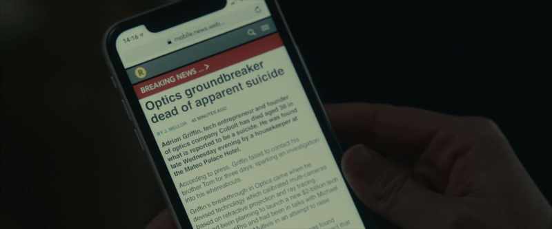[OPTICS GROUNDBREAKER DEAD OF APPARENT SUICIDE]