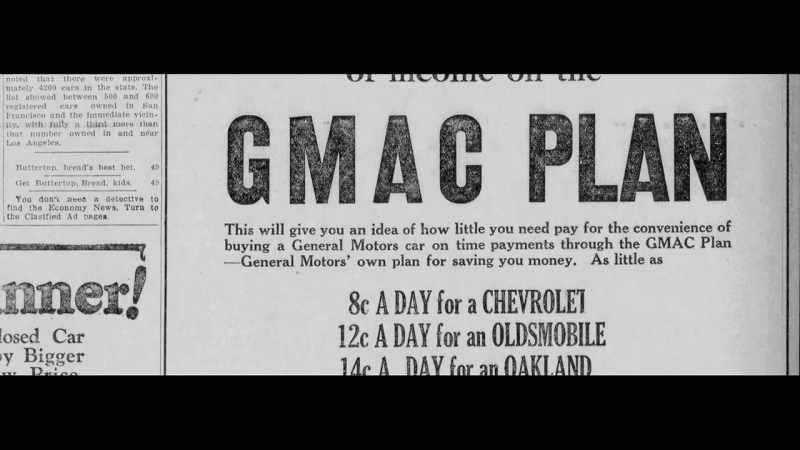 Or you can buy General Motors and you could pay for it