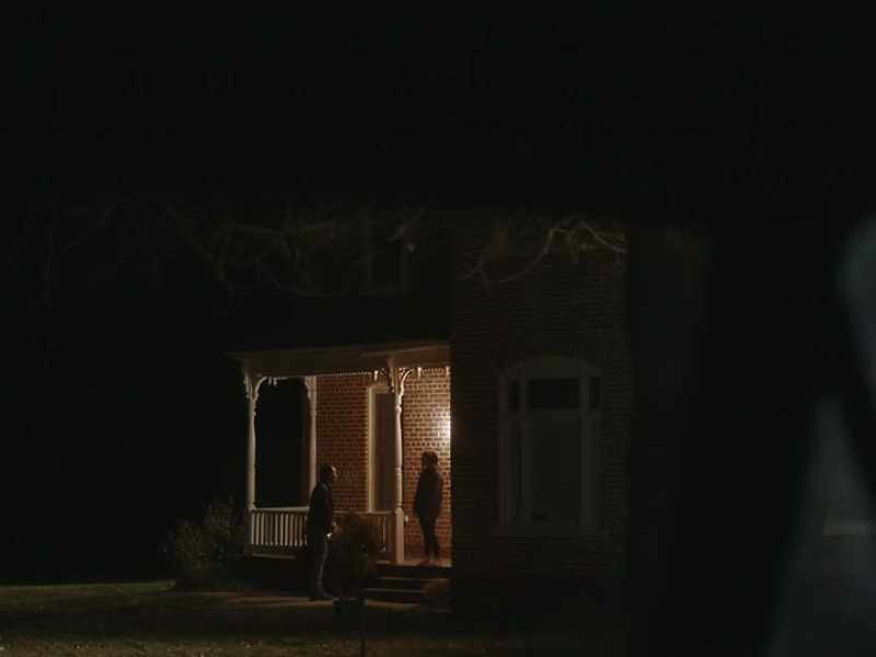 Or, I mean, she's inside taking a shower, you creeper
