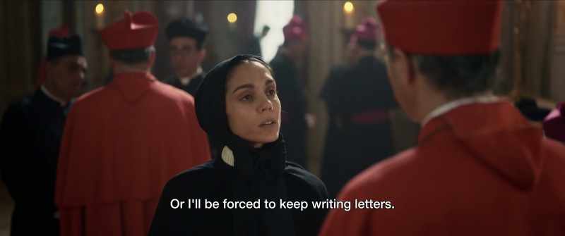 Or I'll be forced to keep writing letters