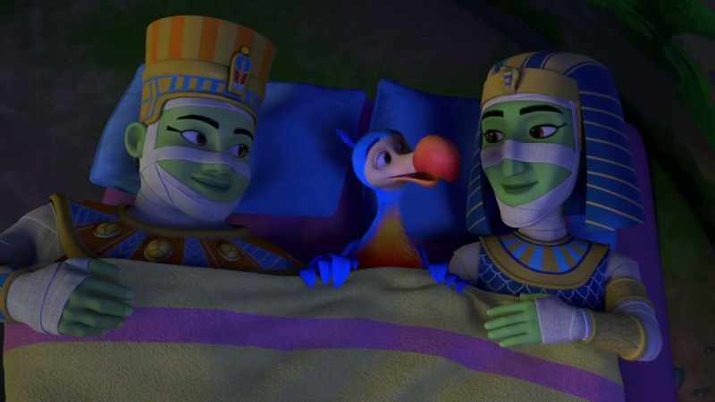 Or maybe telling a bedtime story to your favorite extinct bird