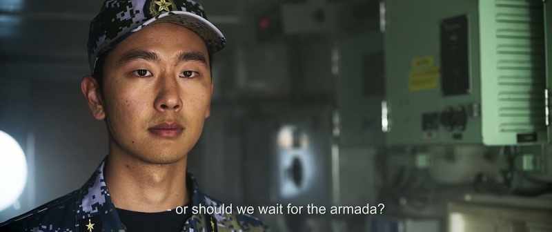 Or should we wait for the armada, sir?