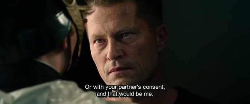 Or with your partner's consent, and that would be me