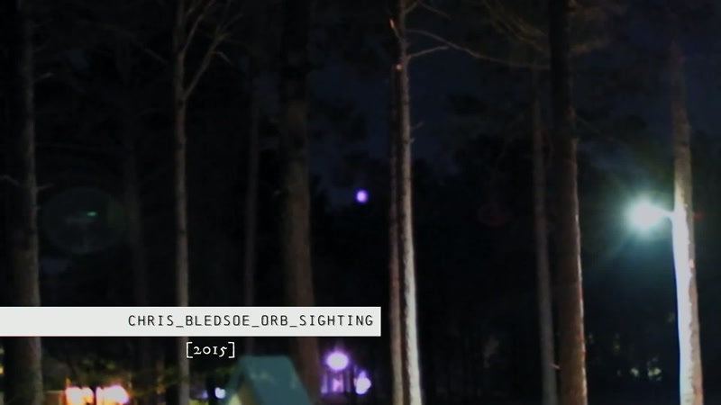 Orbs, some of 'em big as beach balls