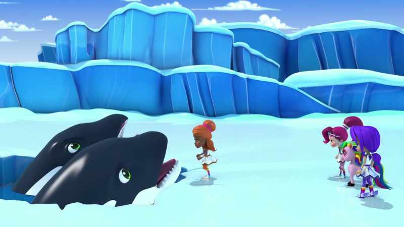 Orcas, come on! Fighting won't solve anything