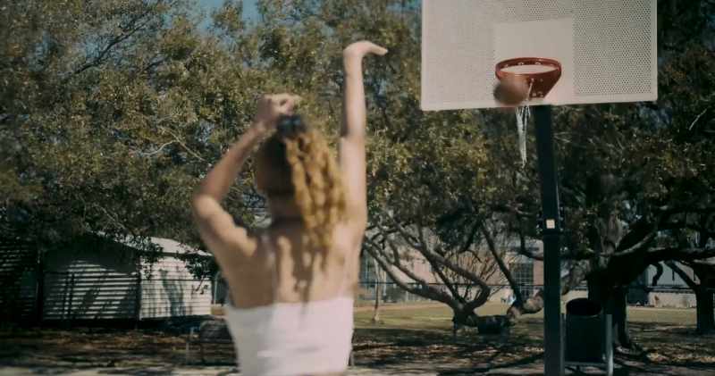 (orchestral music) (ball bouncing)