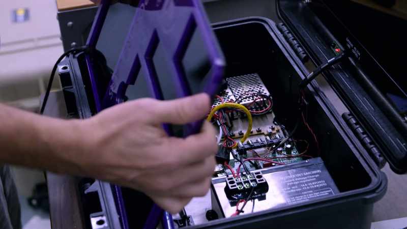 [Orlowski] They're 3D-printing parts