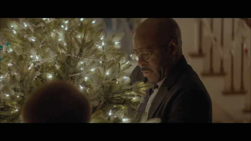 (ornaments breaking) - (alarm) Front door