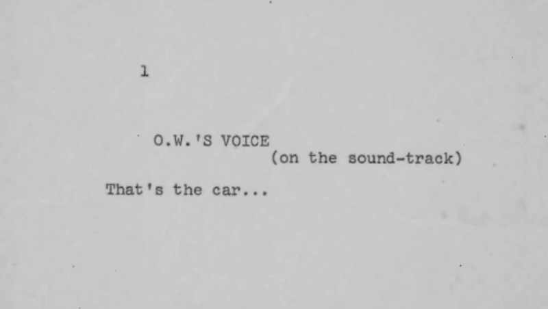 Orson intended to narrate the opening