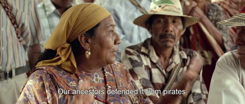 Our ancestors defended it from pirates